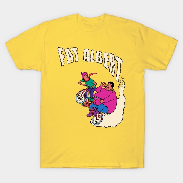 Fat Albert Cartoon T-Shirt by asterami